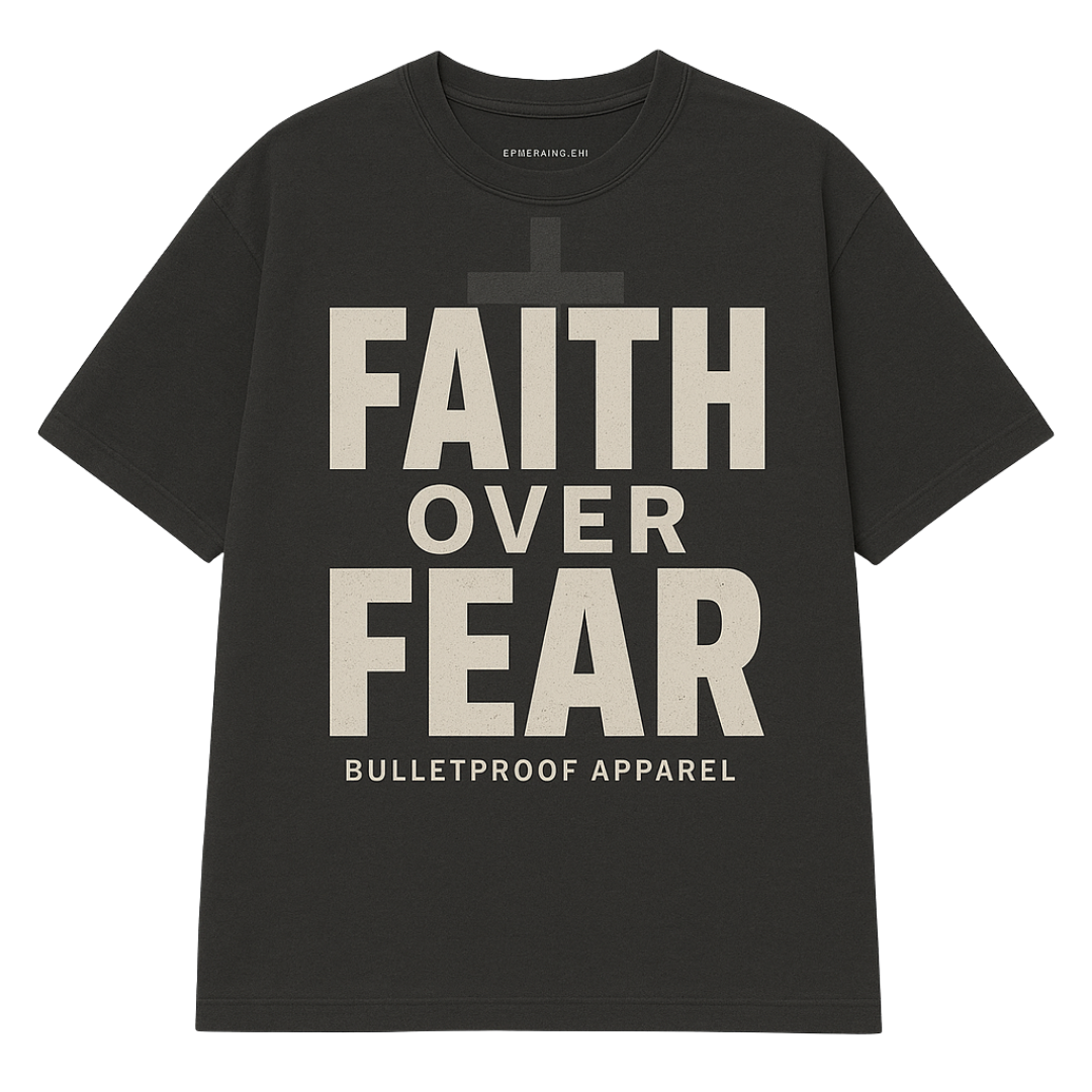 Faith Over Fear Boxy Tee