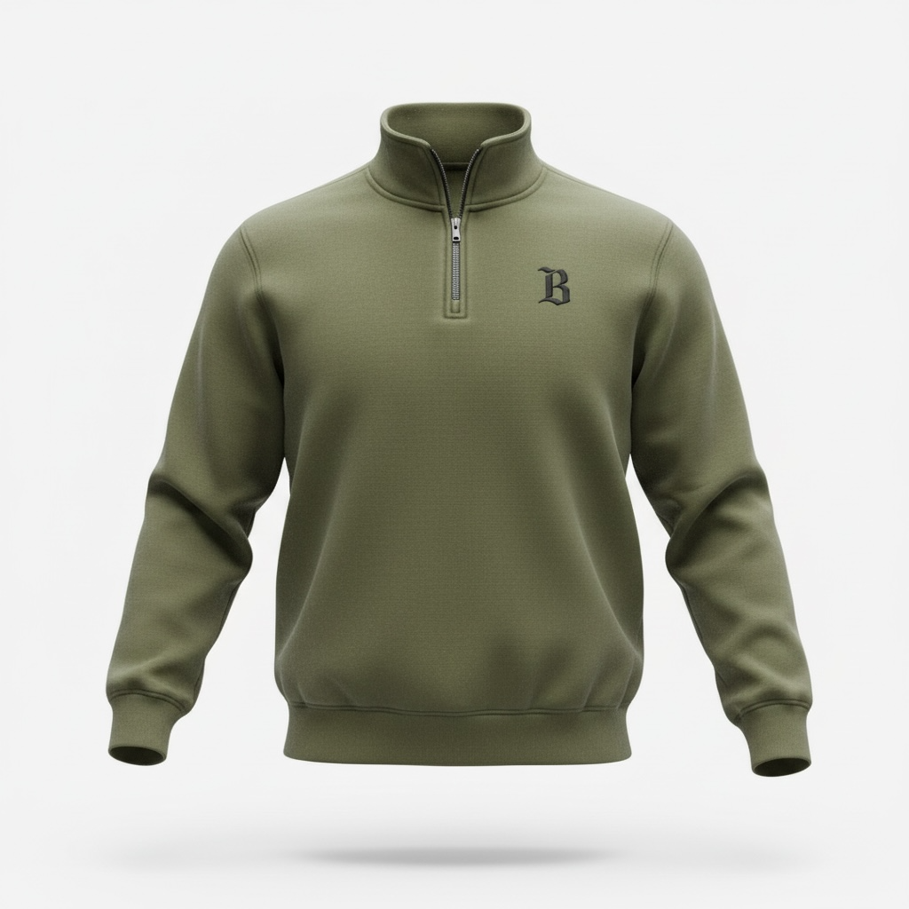 Quarterzip Green quarter zip